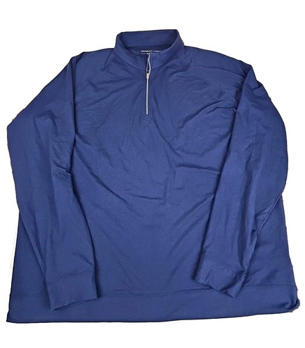 Holderness & Bourne Westland Pullover Navy Blau Performance Golf Layer Herren XXL