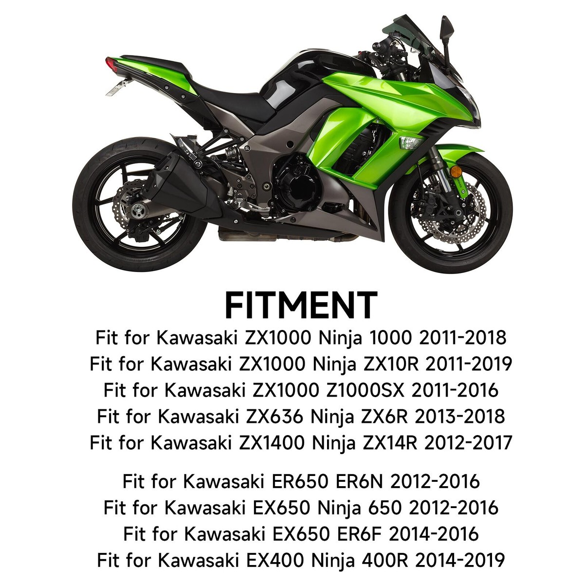 バイク用ネジ Compatible With Zx-6r For Zx-10r For Zx-14r For Er-6n