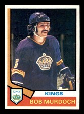 1974 Topps Hockey #194 Bob Murdoch-Los Angeles Kings NM/MT *d2