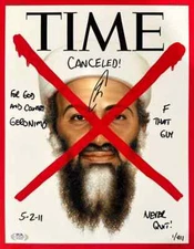 Robert O'Neill Signed Limited Edition /911 TIME Magazine 11x14 Cover Photo