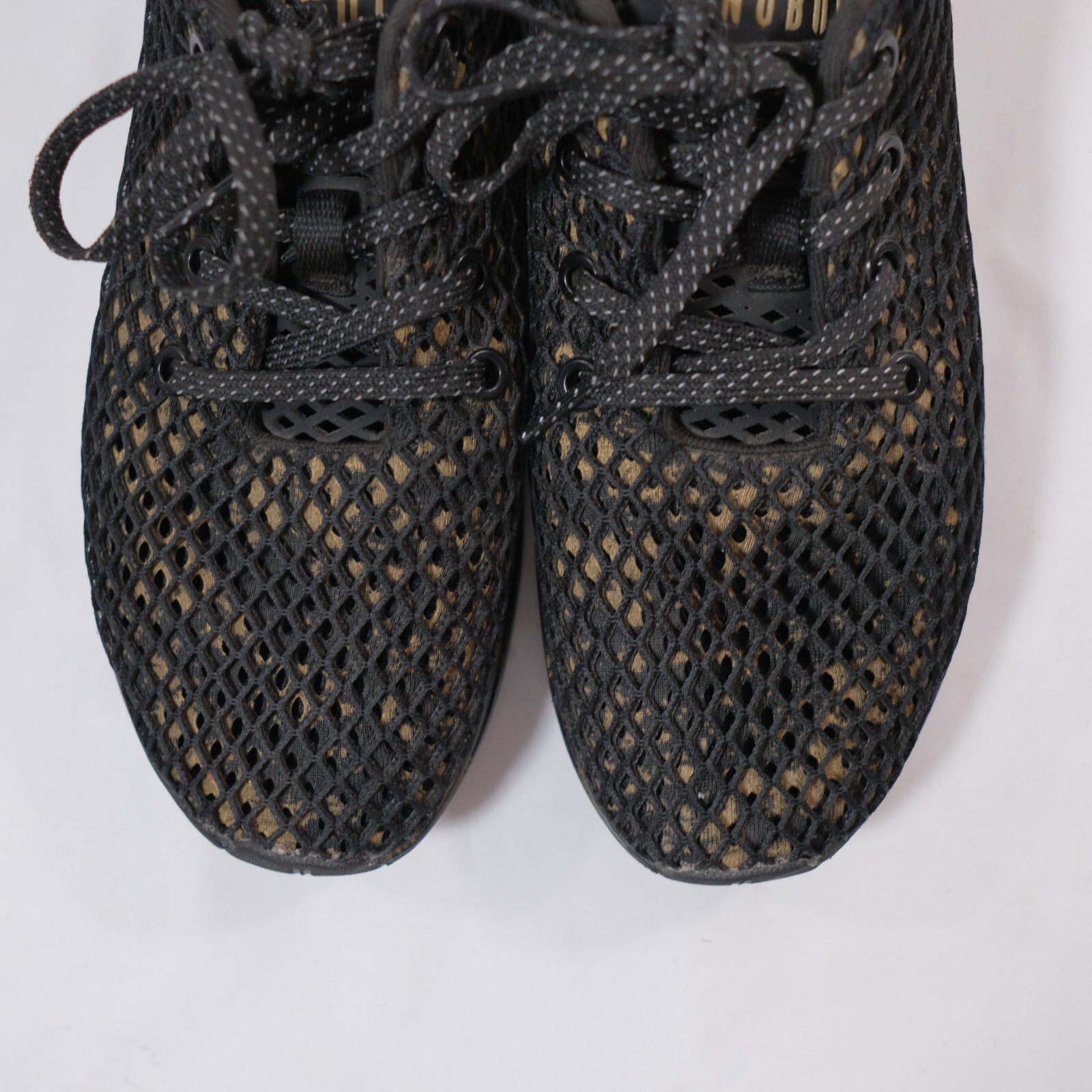 SAOLA Sneakers NOBULL nero oro taglia W6 5 M5