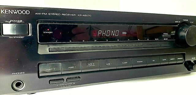 Kenwood Kr-a5070 Am/fm Home Stereo Receiver 100w #icg for sale online ...