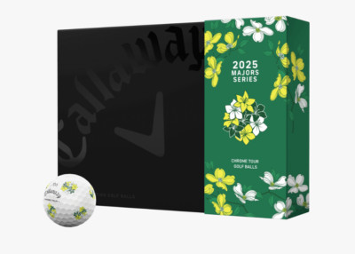 Callaway Chrome Tour MAJOR SERIES: APRIL Limited Edition Golf Balls MASTERS