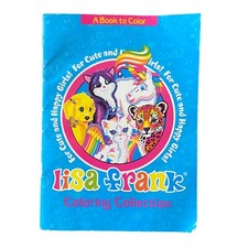 Lisa Frank Coloring Collection 2009 Coloring Book - Rare Y2K