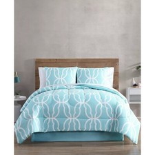 Hallmart Collectibles Lendessa 5-Pc. Comforter Set, Full, Blue
