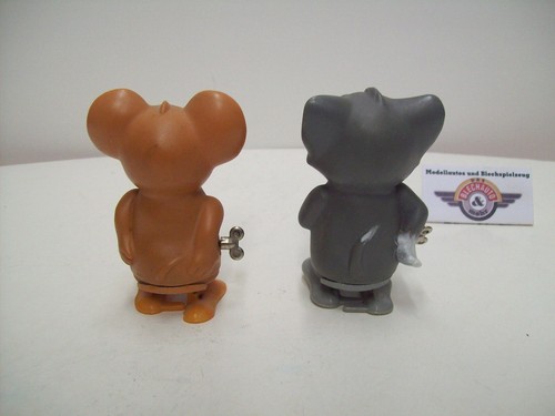 Tom & Jerry, "MGM originales" figuras de elevación con muelle, 1970, TM (Japón) - Imagen 3 de 5