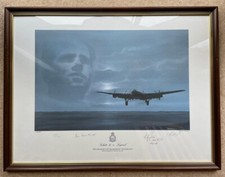 DAMBUSTERS - 'SALUTE TO A LEGEND' (Multi-signed) by P E HOLLAND