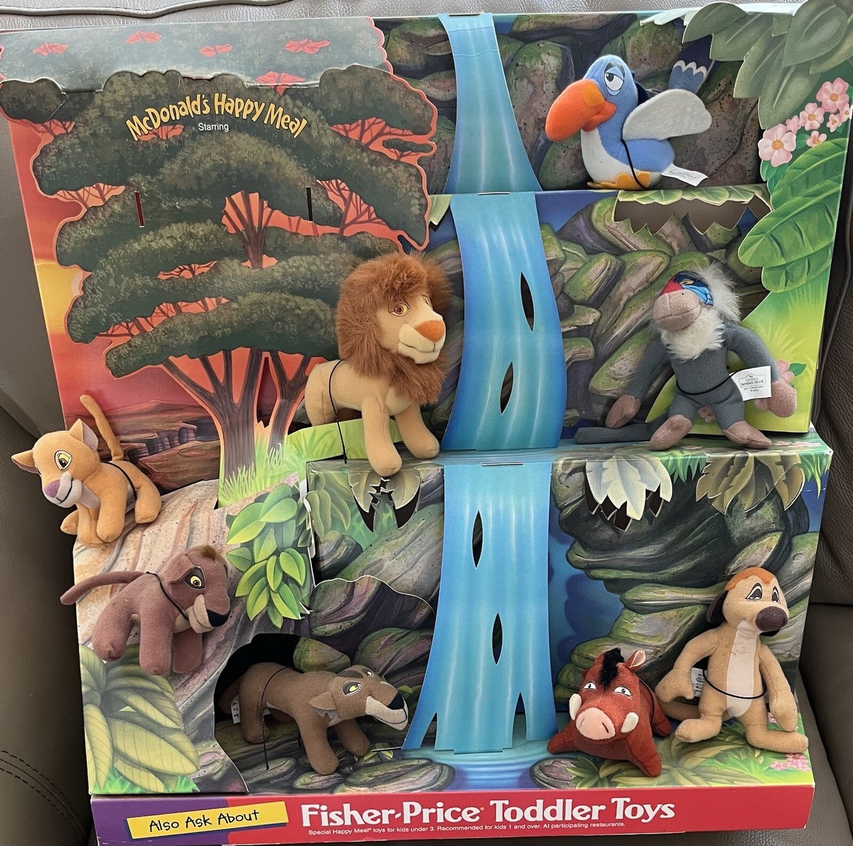 1998 McDonalds Disney's Lion King II Simba's Pride Toys Happy Meal