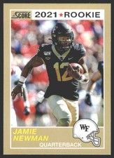 Jamie Newman #73 2021 Chronicles Draft Picks Score Retro Bronze Wake Forest