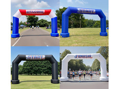 Giant 21Ft Inflatable Arch with Built-in Blower - Perfect for Events  Races