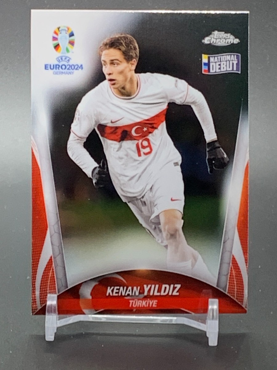 topps Chrome ユルティズ　サインカード 直筆サイン】ケナン・ユルディズ Topps Chrome UEFA Euro - メルカリ