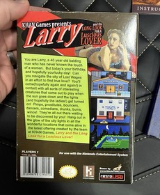 Larry Long Look For Lucious Lover Nintendo NES KHAN Games RetroUSB Retrozone