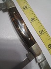 Owl Head 4 Bladed Congressman Pocket Knife Brow And Gold Swirling X 22 — photo 6