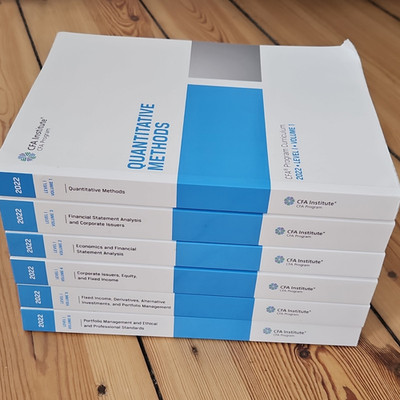 CFA Program Curriculum 2022 Level I Boxset Vol. 1 6 Taschenbuch Englisch