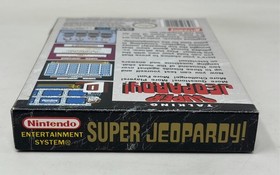 NES Nintendo - Talking Super Jeopardy! CIB Complete in Box w/ Manual - Tested
