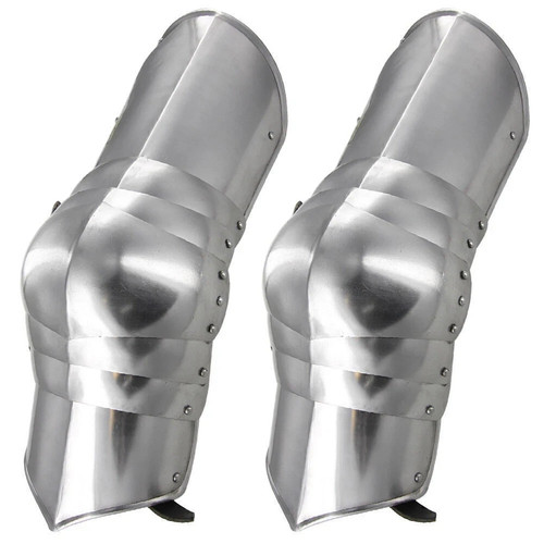 Médiévale Jambe Gardes Armor Supérieur Leg- Genoux Et Greaves Renaissance - Photo 1 sur 5