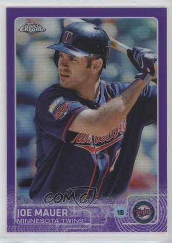 Joe Mauer [Refractor] #4 card