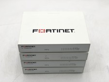 Lot of 4 Fortinet FortiGate-60E FG-60E Firewall Network Security Appliance