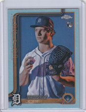 2025 Topps Chrome Jackson Jobe SP Image Variation #249 RC | Refractor