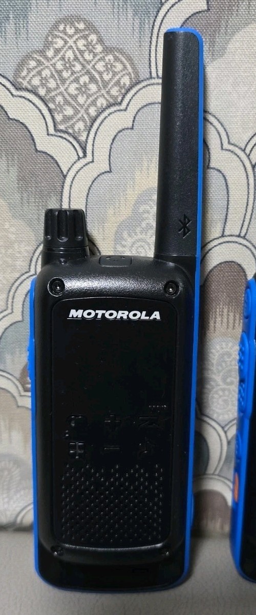 WORKING! Motorola Talkabout T800 Two-Way Radios - Blue/Black
