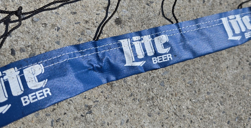 Rare New Vintage 1990's Pro Official Miller Lite AVP Beach/ Sand Vollevball Net