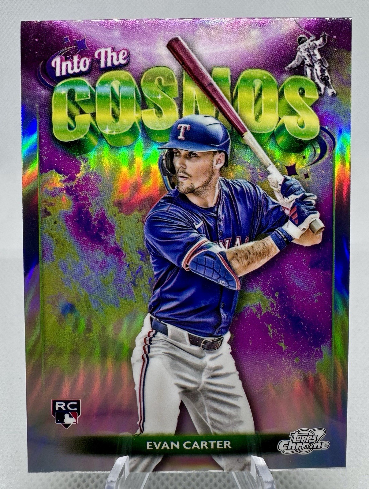 2024 Topps Cosmic Chrome - Into the Cosmos Evan Carter #ITC-23 (RC)