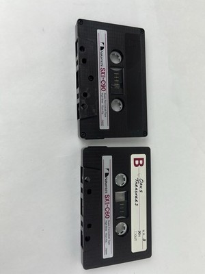 NAKAMICHI SXII C-60 C-90 audio cassette blank tape Made in Japan
