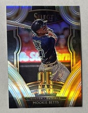 2020 Panini Select 25-Man Holo Prizm Mookie Betts #25M-B1 Ungraded