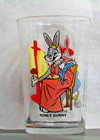 Rare French 1984 Honey Bunny Bugs Bunny Looney Tunes Mustard Juice Glass — photo 1