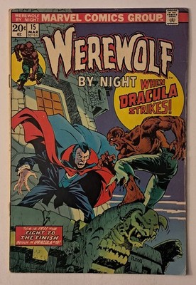 Werewolf by Night #15 (Werewolf vs Dracula!/When Dracula Strikes!) 1974