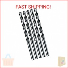 Irwin Tools 81135 No. 35 Bright 118-Degree Jobber Lengthier, Pack of 5