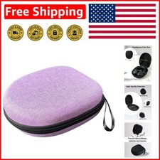 Durable Purple Headphones Case - Shockproof Splashproof for All Major Brands