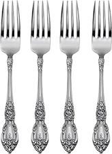 Oneida Wordsworth Dinner Forks Set of 4 Silver
