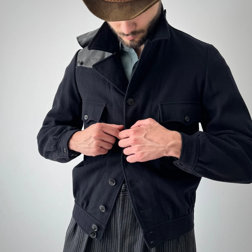 Chaqueta deportiva de caza deportiva vintage suiza 'PKZ' de lana de la década de 1920 talla S/M Foto 2 de 4