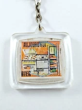 Keychain - Visiomatic - Arthur Martin Appliances - Concarneau 1960S -