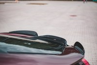 Maxton Design Heckspoiler Lippe Passend FüR Paket BMW I8 Schwarz Hochglanz