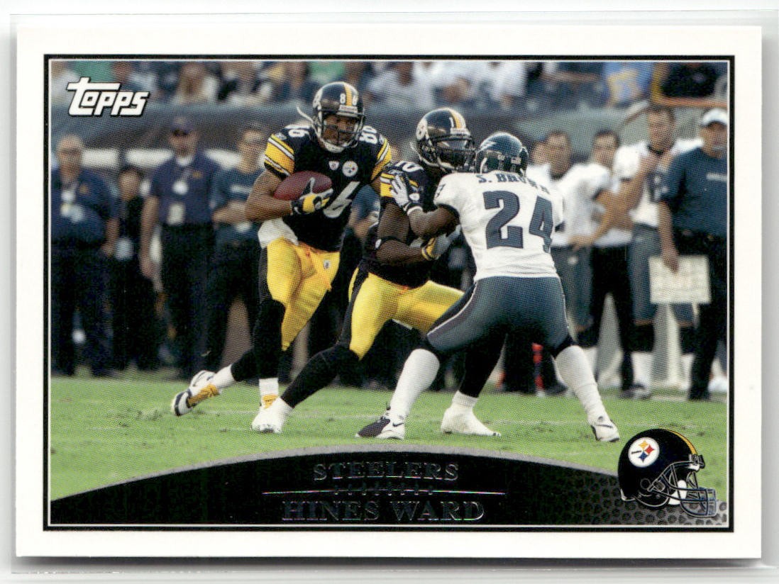 2009 TOPPS #1 HINES WARD PITTSBURGH STEELERS