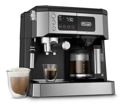 DeLonghi BCO430BC All-in-one Coffee & Espresso Maker Cappuccino Latte Machine