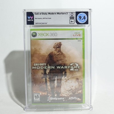Call of Duty Modern Warfare 2 Microsoft Xbox 360 Sealed New WATA 9.4 A+