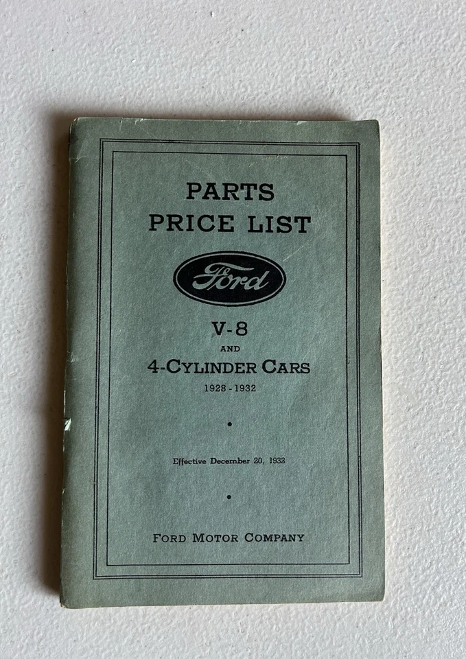 1928 1929 1930 1931 1932 Ford механические детали книга Deuce модели A и B - Изображение 2 из 4