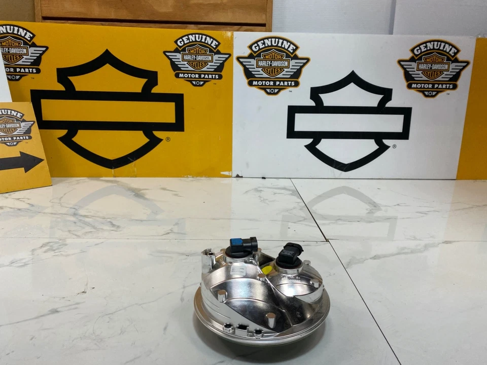 Faro halógeno doble OEM97-23 Harley Touring Softail 7" Foto 4 de 4