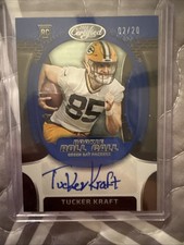 2023 Certified Rookie Roll Call Signatures Tucker Kraft 02/20 #RRCS-11 Auto RC
