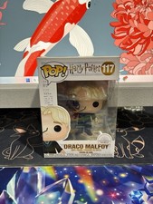 Draco Malfoy 117 Funko Pop! Vinyl Harry Potter FREE PROTECTOR