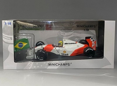 1/18 F1 Marlboro McLaren MP4/8 Ayrton Senna Racing Car Coll. 1st