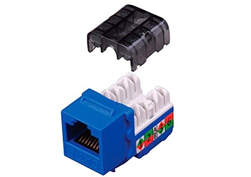 Vanco 820815 Категория 6 Трапецеидальная вставка под углом 90 градусов с 8 проводниками черного цвета