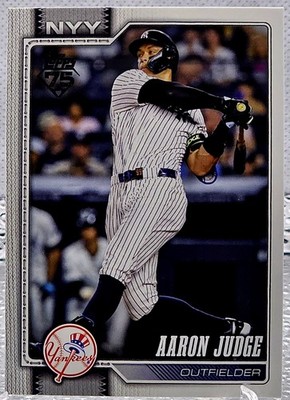 2026 Topps Series 1 AARON JUDGE IMAGE VARIATION SP New York 