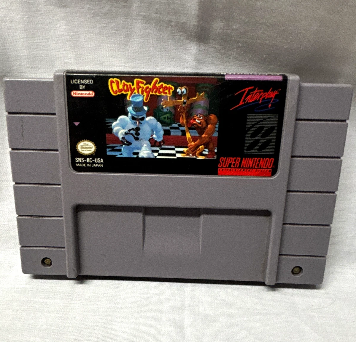 Clay Fighter Nintendo SNES Video Games for sale - eBay