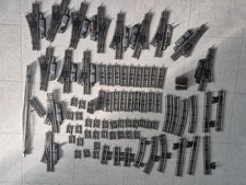 Trix Express H0 Electric Switches Track Straight Curved Vintage