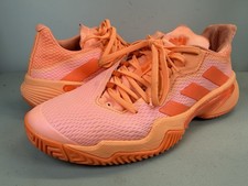 ADIDAS Barricade Orange Tennis Shoes GW3816 WOMENS 9.5 42 Sneakers