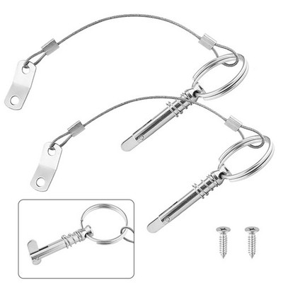 Korrosionsbeständig Marine-Zungenstift Mit Lanyard Pin Robust Top Deck Neu